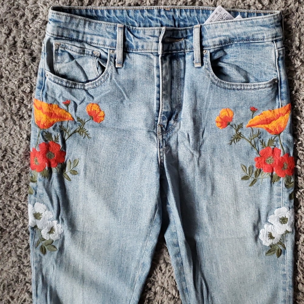 Limited Edition Embroidered Levi's